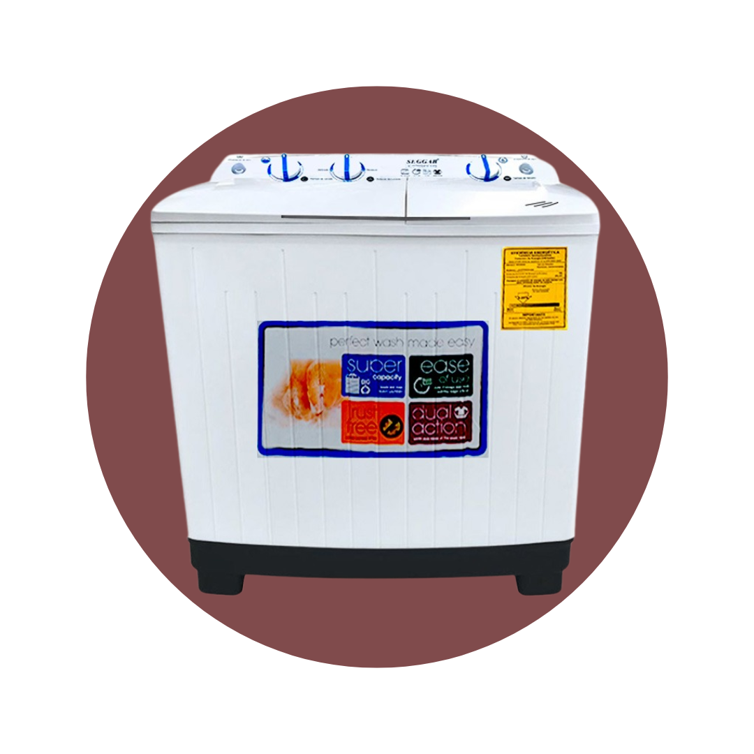 LAVADORA SEGGAB DOBLE POZO 7KG