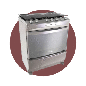 COCINA A GAS SMC 5 QUEMADORES SILVER