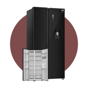 NEVERA SIDE BY SIDE RCA 467 LITROS NEGRA