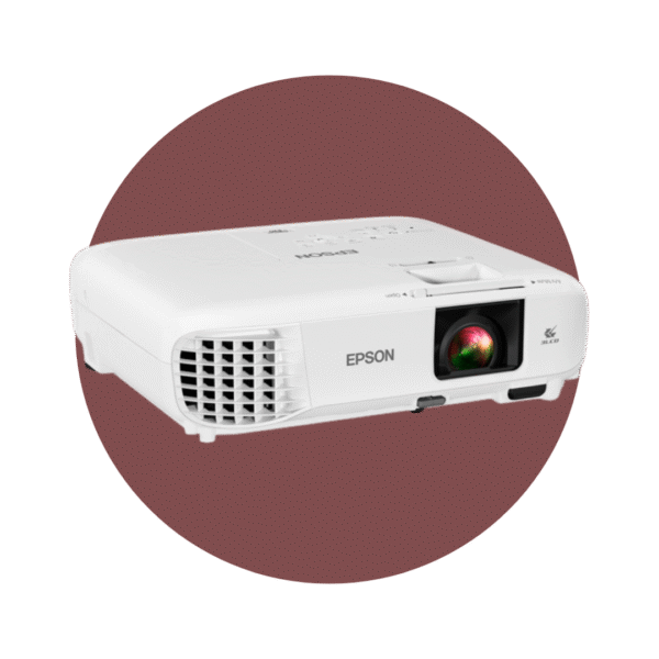 PROYECTOR EPSON POWERLITE E20 3400 LUMENES TECNOLOGIA 3LCD HDMI