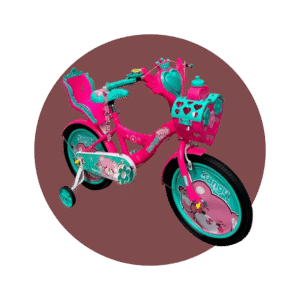 BICICLETA CORAZÓN KANGU KAWAY ARO 16 COLORES