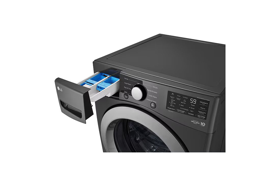 Lavadora LG Carga Frontal 25Kg Direct Drive™ Inverter & Smart Diagnosis - Image 3