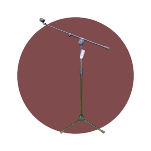 BASE METALICA PARA MICROFONO