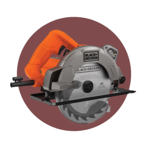 BDECS300C (1) Sierra circular Black & Decker de 13 amperios con láser