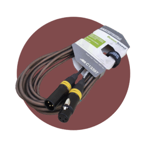 CABLE DE AUDIO 5M CANON MACHO A CANON HEMBRA