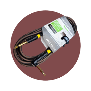 CABLE DE AUDIO 5M PLUG 1/4 A PLUG 1/4 EN L