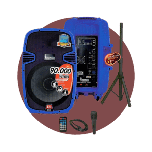 CAJA AMPLIFICADA ENGLAND SOUND 15" AZUL