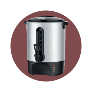 CAFETERA ECHEF 60 TAZAS CROMADA