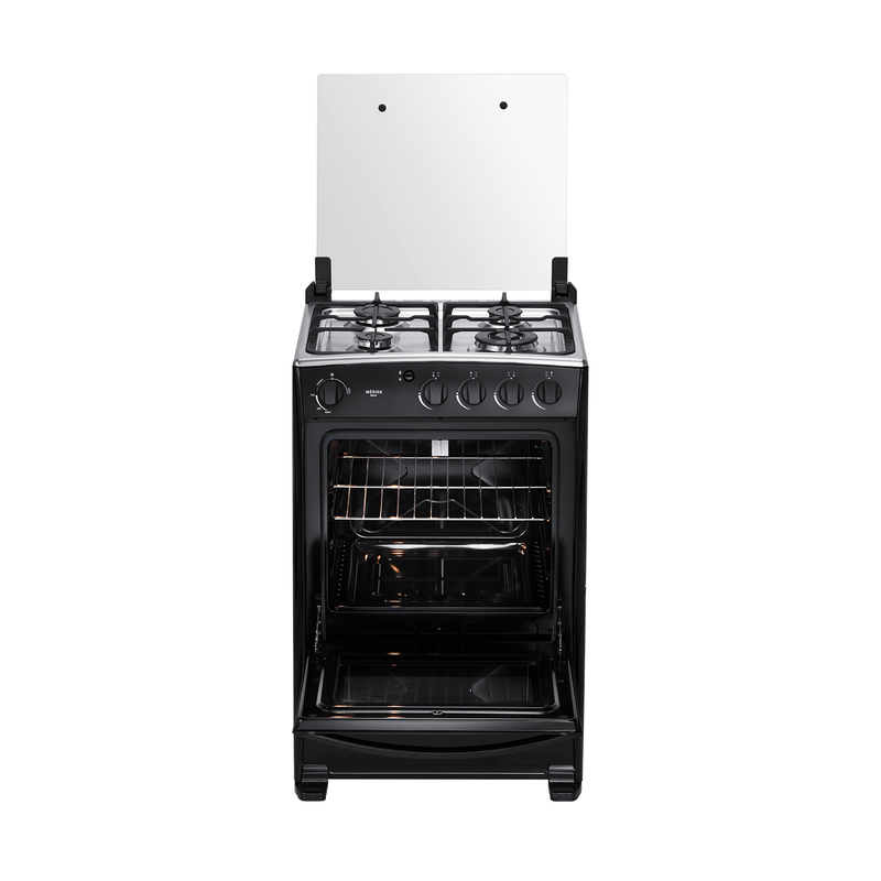 COCINA A GAS MÉRIDA BLACK 4 QUEMADORES 24" - Image 3