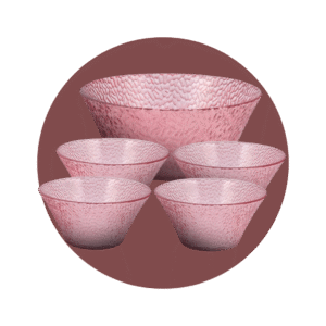 CEVICHERA DE VIDRIO X5 PZ