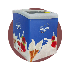 CONGELADOR WALKER TAPA DE VIDRIO 160 LITROS