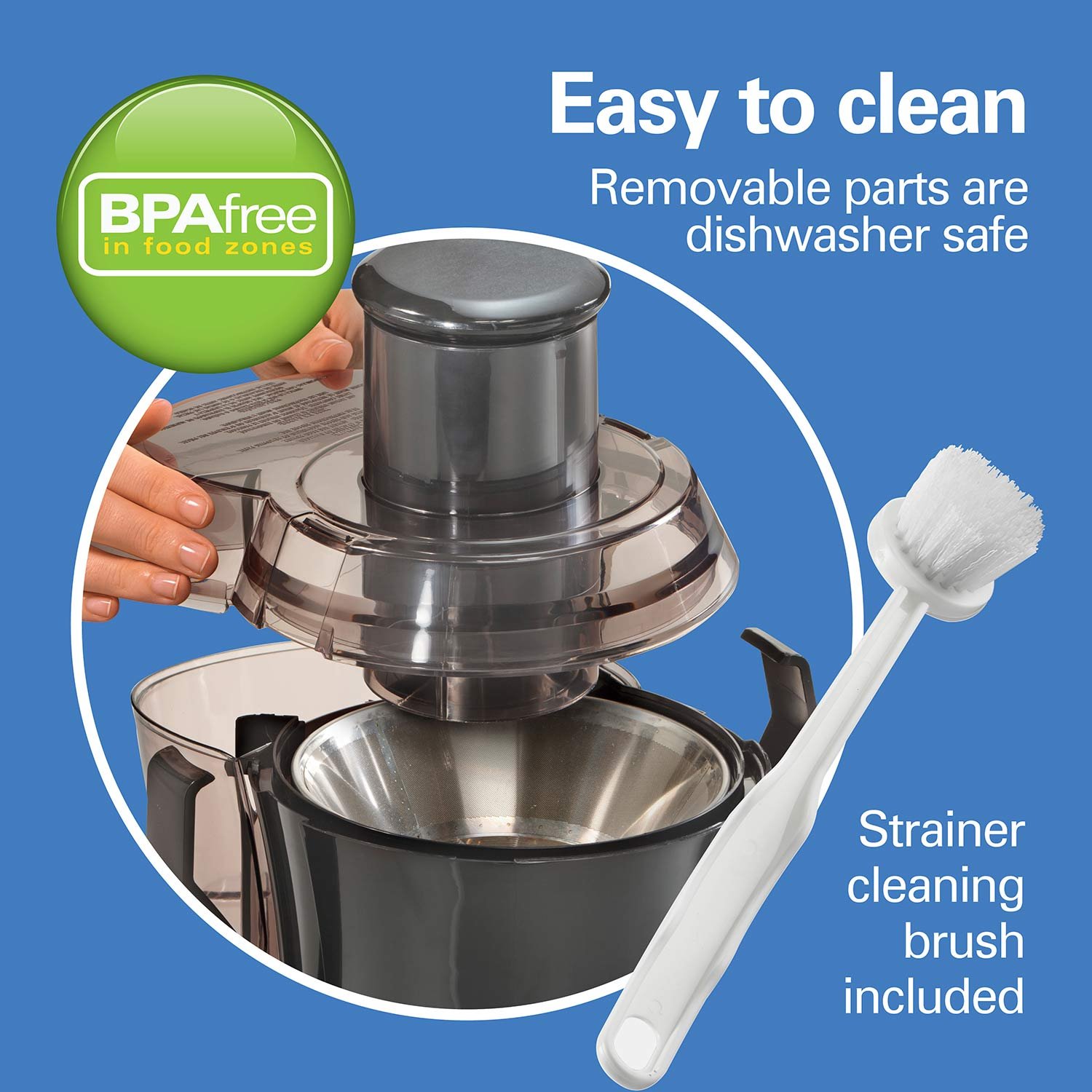 Extractor de Jugo Hamilton Beach 800 Watts - Image 5