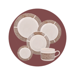 JUEGO DE VAJILLA 20 PIEZAS REDONDA