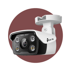 Cámara IP VIGI tipo bullet Full Color para exteriores de 4MP 2.8MM