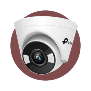 Cámara IP VIGI tipo turret Full Color de 4MP (Wi-Fi)