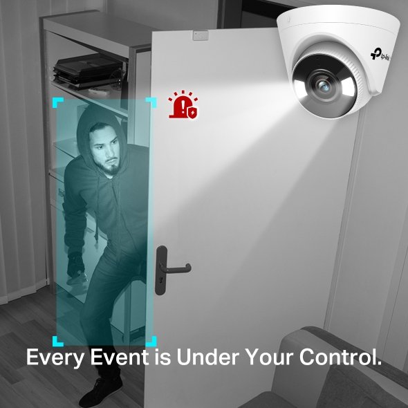 Cámara IP VIGI tipo turret Full Color VIGI de 4MP - Image 4