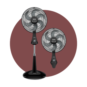 VENTILADOR SAMURAI NEGRO 18" COMFORT MAXX PLUS 2 EN 1