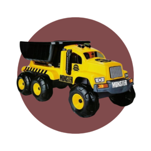 VOLQUETA MONSTER TRUCK - JUGUETE