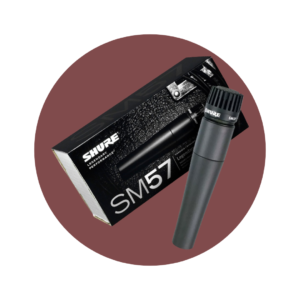 MICROFONO DE INSTRUMENTOS SHURE SM57