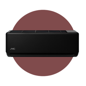 AIRE ACONDICIONADO SMC NEGRO 12K/BTU