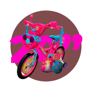 BICICLETA ARO 20 NIÑA PRINCESA