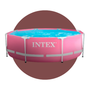 PISCINA REDONDA TUBULAR INTEX 244*74 CM