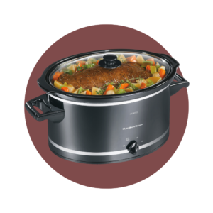 33182 (1) Olla de cocción lenta de 8 Litros