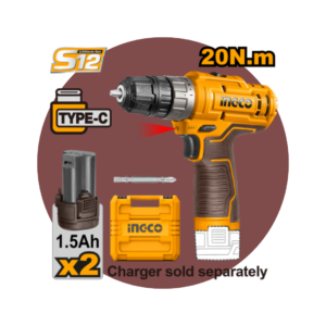 TALADRO DE IMPACTO INALAMBRICO INGCO