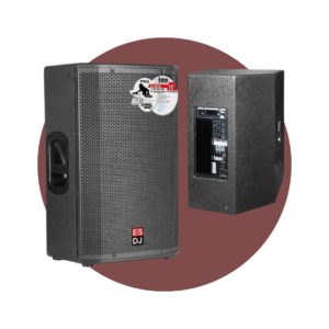 CAJA AMPLIFICADA ENGLAND SOUND 450W 15" MADERA