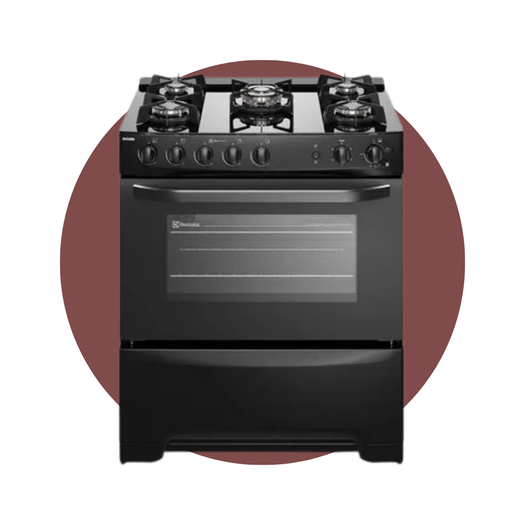 Cocina Electrolux 5 quemadores grill eléctrico