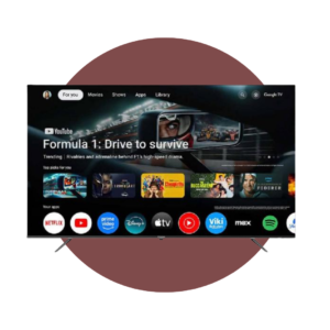 SMART TV RCA QLED 75″ UHD 4K GoogleTV