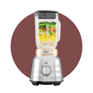 Licuadora Oster® Max 3 Velocidades Vaso de Vidrio 1.75 Lt