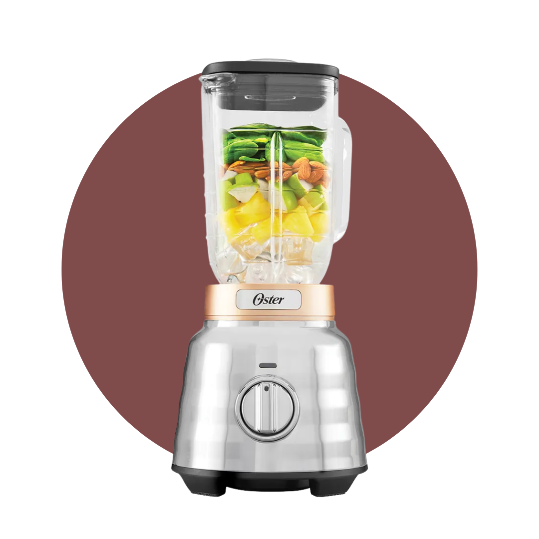 Licuadora Oster® Max 3 Velocidades Vaso de Vidrio 1.75 Lt