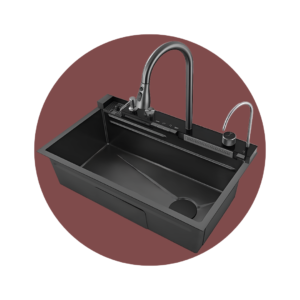 BP05001 (2) Fregadero BP Luxury Premium Plus Oregon Black