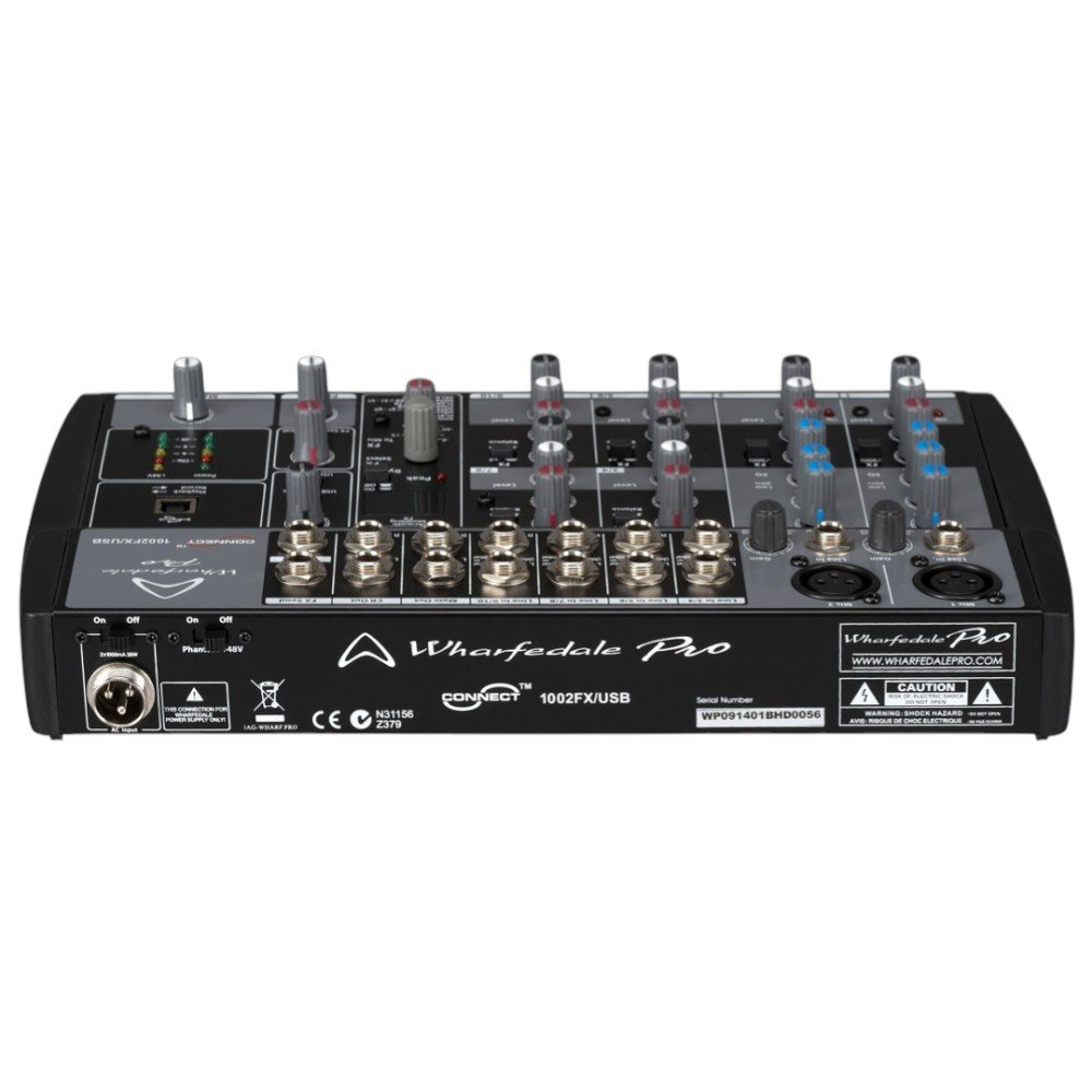 Mezclador Analógico 10 canales WHARFEDALE CONNECT 1002FX-USB - Image 4