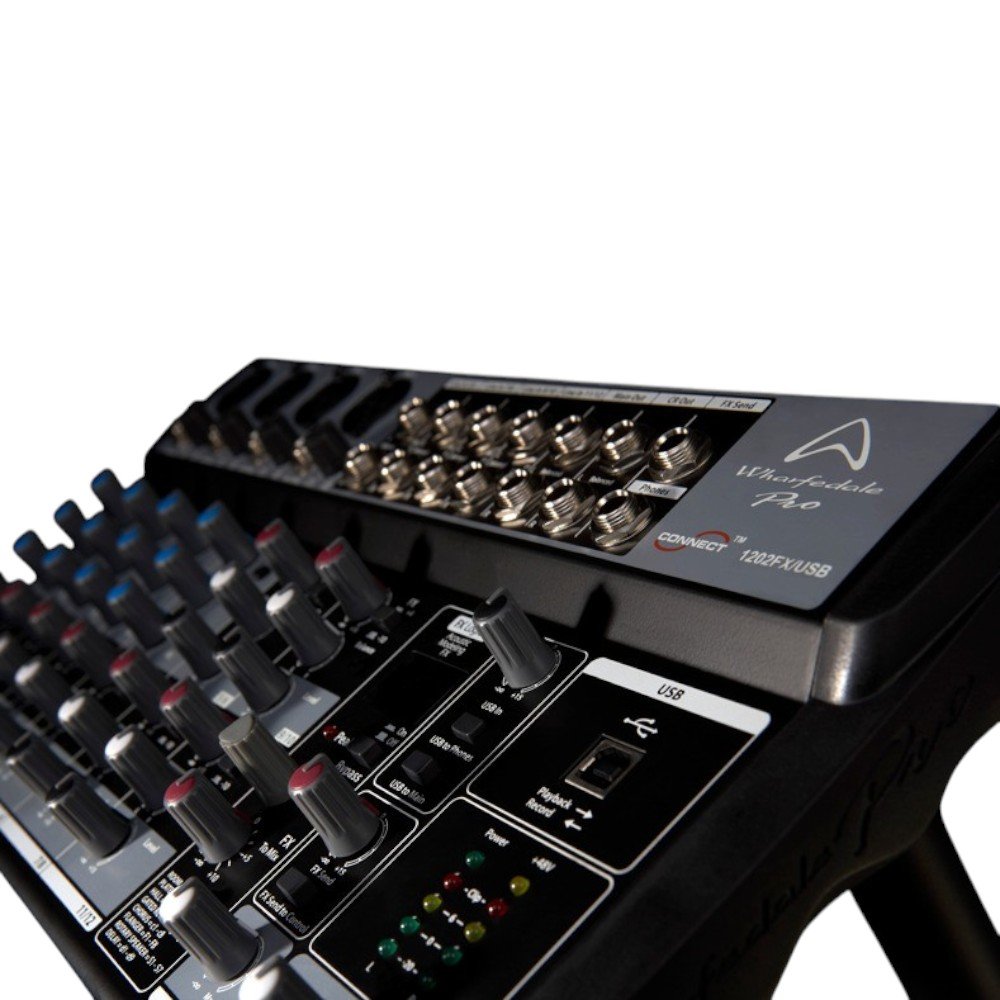Mezclador Analógico 12 canales WHARFEDALE CONNECT 1202FX-USB - Image 4