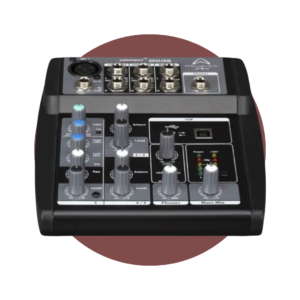 CONNECT-502USB Mezclador Analógico 5 canales WHARFEDALE CONNECT 502USB