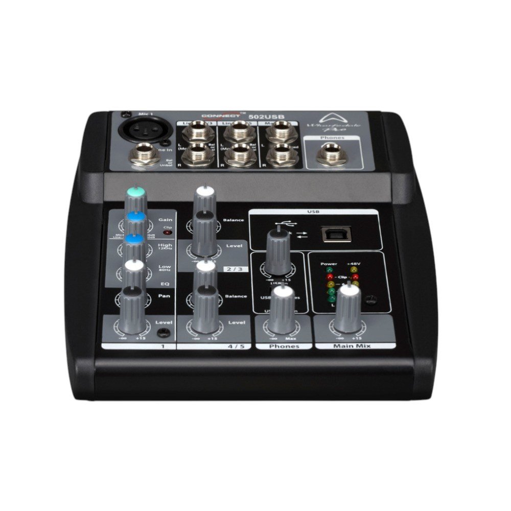 Mezclador Analógico 5 canales WHARFEDALE CONNECT 502USB - Image 5