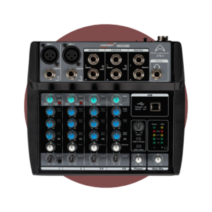 CONNECT-802USB Mezclador Analógico 6 canales WHARFEDALE CONNECT 802USB