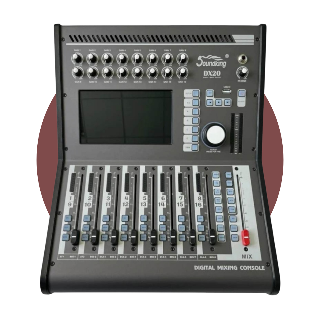Mezclador Digital 20 canales SOUNDKING DX20