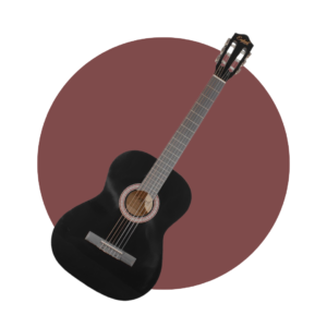 Guitarra Clásica mástil caoba 39" ENGLAND LEGENDS EL-GC 01 NG