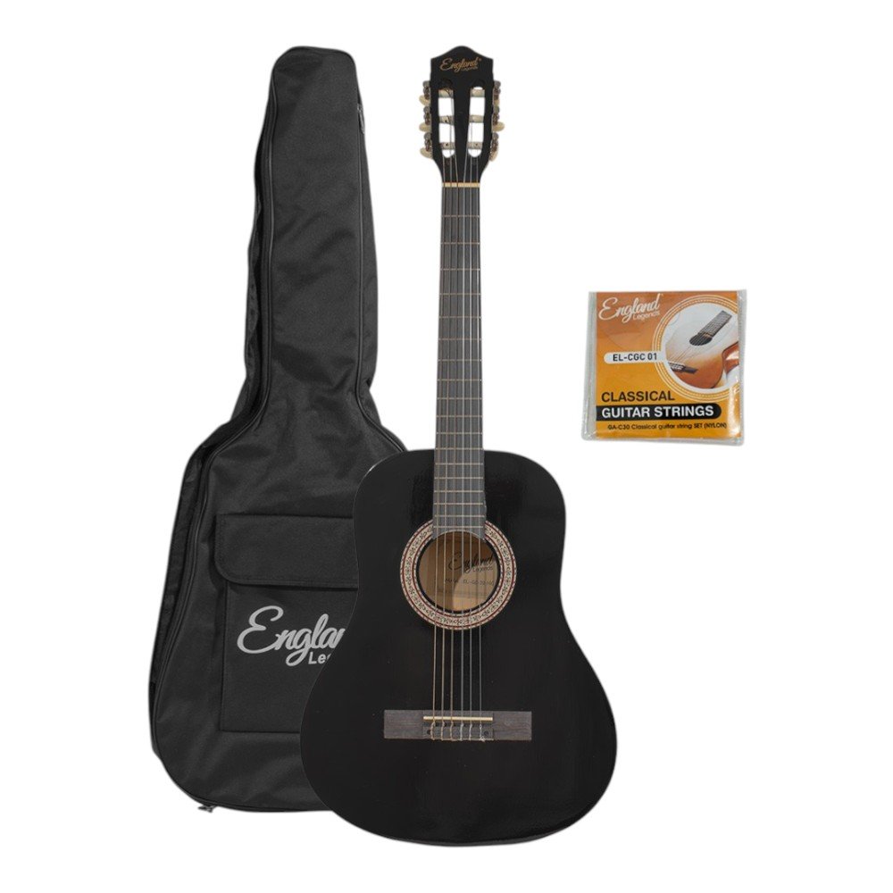 GUITARRA CLASICA 36" COLOR NEGRO ENGLAND LEGENDS - Image 4