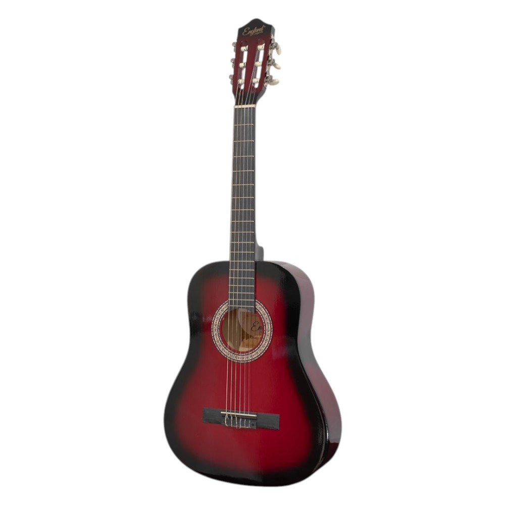 GUITARRA CLASICA 36" COLOR ROJO ENGLAND LEGENDS - Image 3