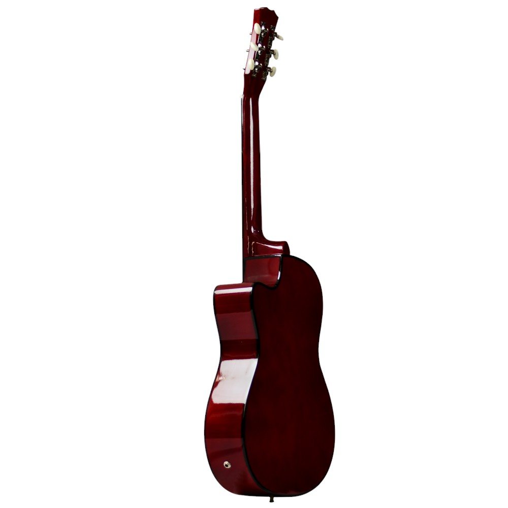 GUITARRA ELECTROACUSTICA ESCALA 38" COLOR AMARILLA ENGLAND LEGENDS - Image 4