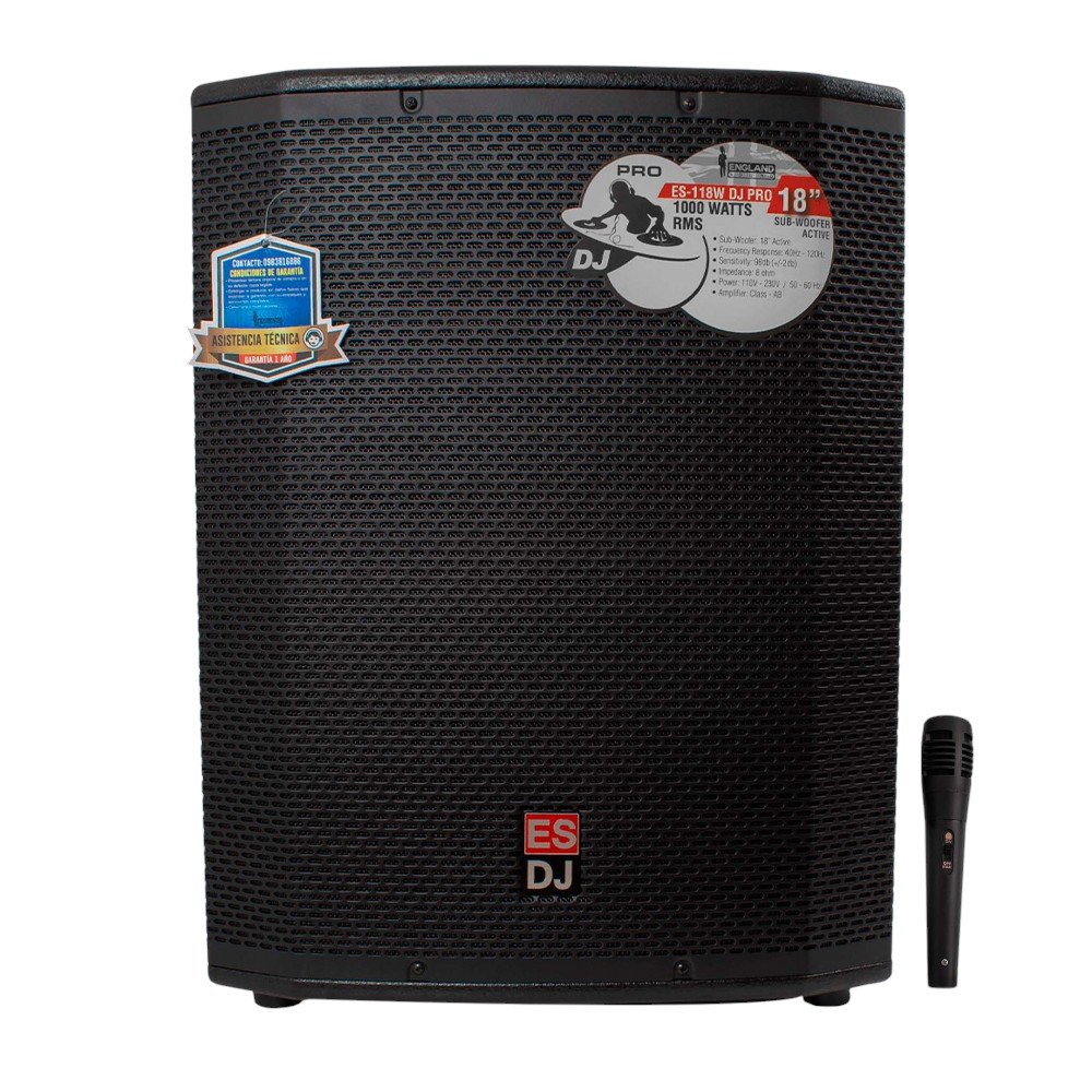 Subwoofer Activo ENGLAND SOUND ES-118W- DJ-PRO 18" 1000 WATTS RMS - Image 6