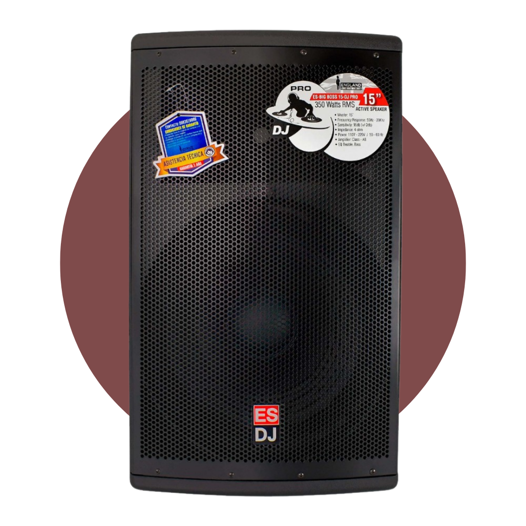 Parlante Profesional ENGLAND SOUND ES-BIG BOSS 15-DJ PRO 15″ 350 watts RMS