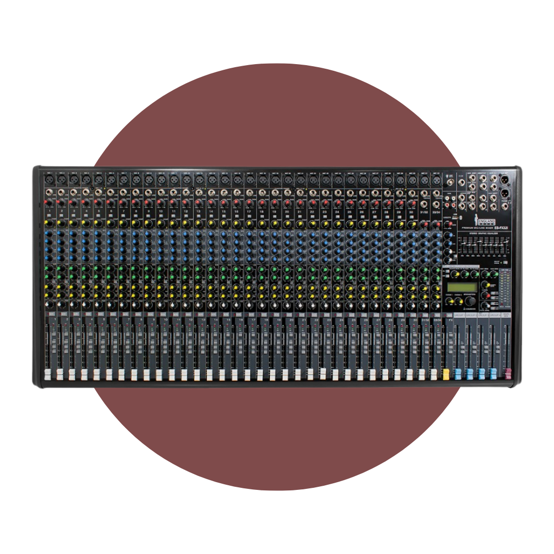 Mixer Profesional 32 canales ENGLAND SOUND ES-FX32I