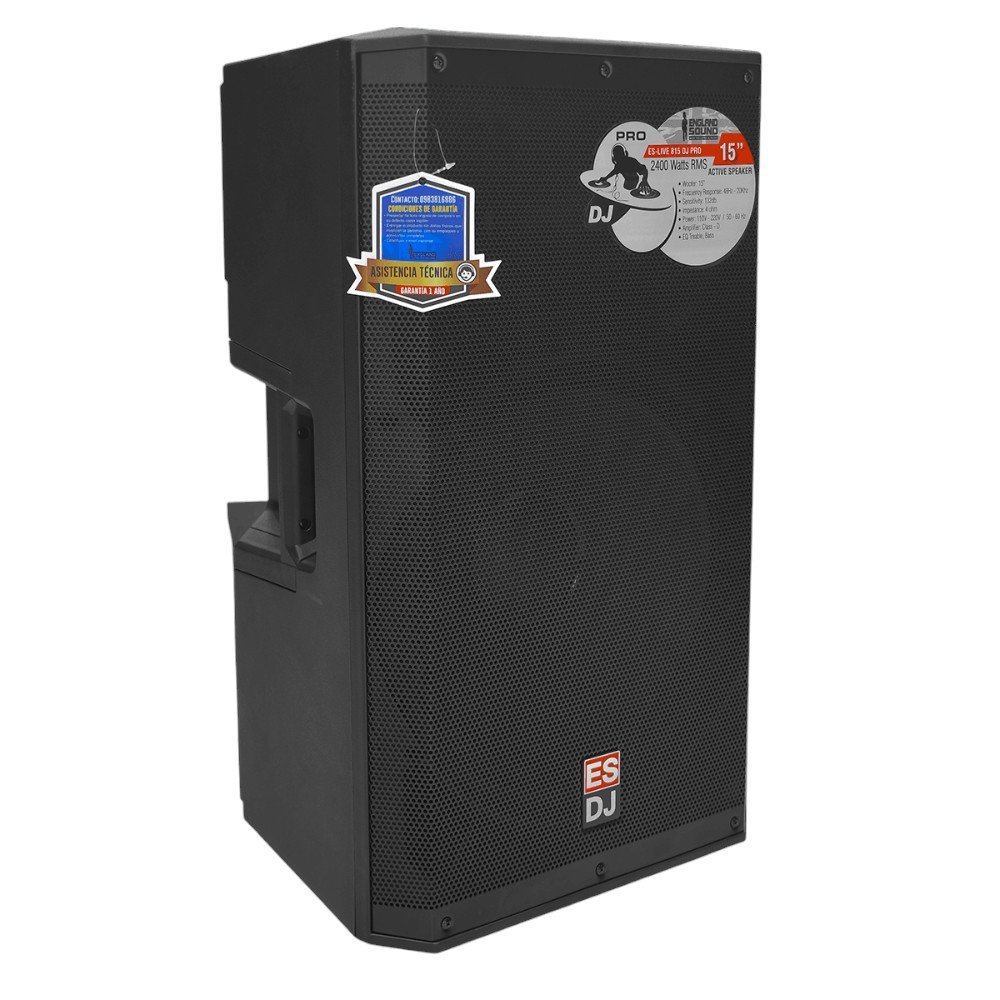 Parlante ENGLAND SOUND ES-LIVE 815 DJ PRO 15" 2400 watts RMS - Image 4