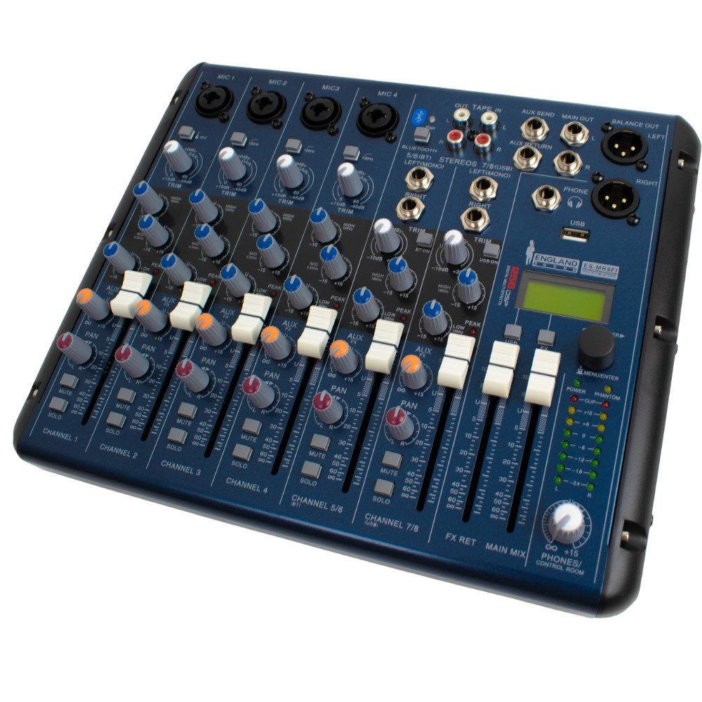 Mixer Analógico 6 canales ENGLAND SOUND ES-MR8FI - Image 2