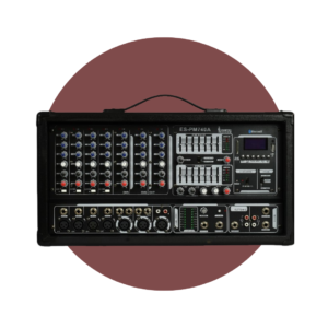 ES-PM740A Mezclador Amplificado 7 entradas 500W ENGLAND SOUND ES-PM740A